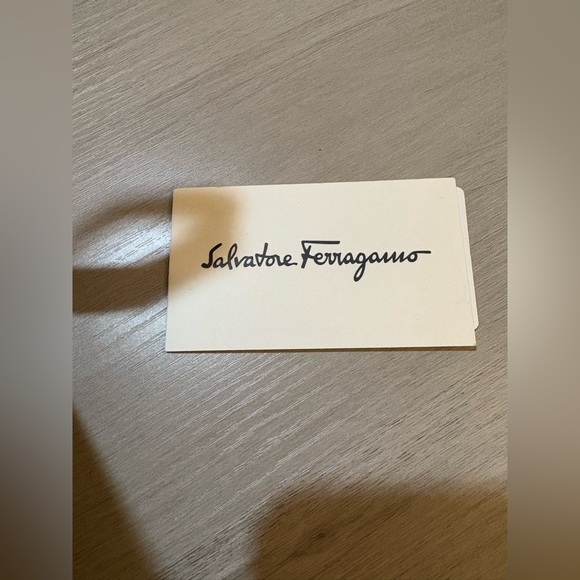 Salvatore Ferragamo Metallic Brown Cosmetic Bag - Picture 5 of 8